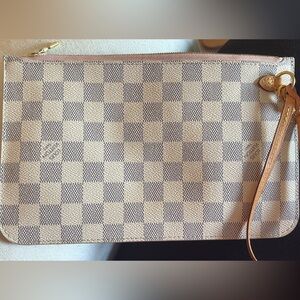 Louis Vuitton Damier Azur Pochette | Authentic | Modern Model | France